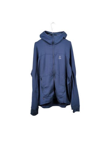 Haglöfs Hoodies Heren maat L Marineblauw Vintage, Ophalen of Verzenden, Nieuw, Haglöfs