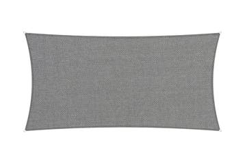 Schaduwdoek 4 x 2m | Rechthoek - Waterdoorlatend | Antraciet, Ophalen of Verzenden, Nieuw