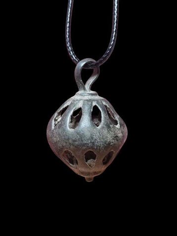 Viking periode Bronze Very Rare Lucky Hanger (Zonder, Sieraden, Tassen en Uiterlijk