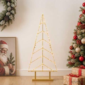 vidaXL Metalen kerstboom met standaard KUOPIO 90 cm Staal, Verzenden, Nieuw