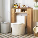 2dekans | Cost Toilet Toiletkast met Dubbele Deur - Hout -, Ophalen of Verzenden, Zo goed als nieuw