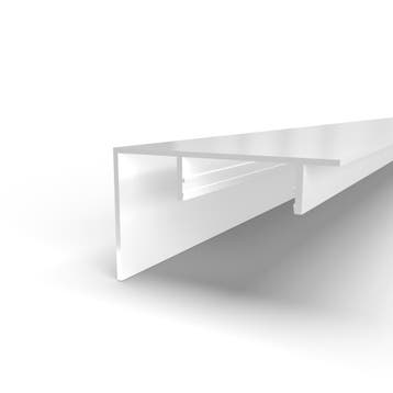 Afdekkap vrijstaande plaatsing - Wit (RAL 9010)-2500 mm-Wit, Doe-het-zelf en Verbouw, Metalen, Ophalen of Verzenden, Nieuw