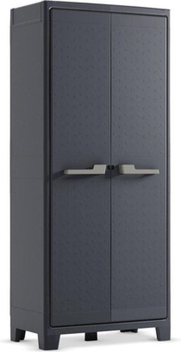 2dekans | Keter Moby hoge kast - 4 planken - 80x44x182 cm -, Ophalen of Verzenden, Zo goed als nieuw