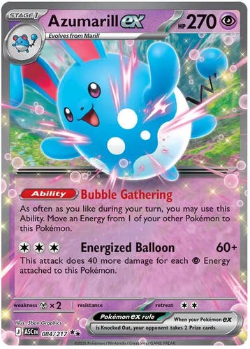 Azumarill ex (ASC 084), Ophalen of Verzenden, Nieuw