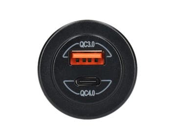 Power Line Contactdoos USB-A QC3.0 + USB-C QC4.0 Lader, Ophalen of Verzenden, Nieuw