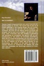 Wat is karma? 9789020276879 P. Brunton, Boeken, Verzenden, Zo goed als nieuw, P. Brunton