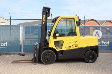 Veiling: Heftruck Hyster H5.0FT Diesel 4500kg 4000mm 2008, Ophalen, Diesel, Heftruck, Hyster