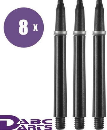 Nylon Dart Shafts Zwart - 8 sets, Ophalen of Verzenden, Nieuw, Shafts