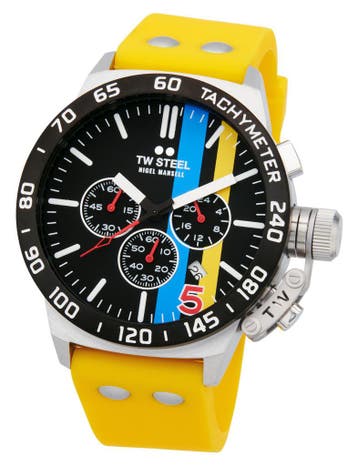 TW Steel TWCS124 Canteen Nigel Mansell Chrono horloge 45 mm, Sieraden, Tassen en Uiterlijk, Horloges | Heren, Overige merken, Staal