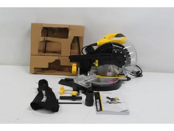 Powerplus POWX075700 - elektrische verstekzaag - 1500W -, Verzenden, Zo goed als nieuw, Powerplus