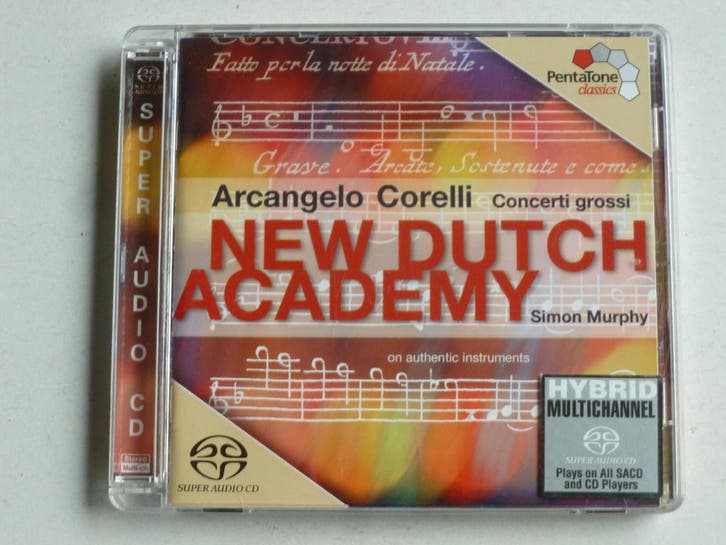 Corelli - Concerti Grossi / New Dutch academy, Simon Murphy, Cd's en Dvd's, Cd's | Klassiek, Zo goed als nieuw, Ophalen of Verzenden