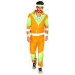 Foute Party Trainingspak Neon Oranje, Ophalen of Verzenden, Nieuw