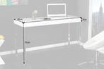 Design console WHITE DESK 120cm witte hoogglans bureautafel, Ophalen of Verzenden, Nieuw