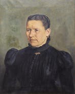 Catalan School (XIX) - Realist female Portrait