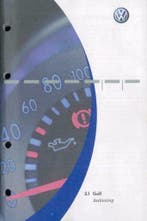 2003 Volkswagen Golf Origineel Instructieboekje Nederlands, Verzenden