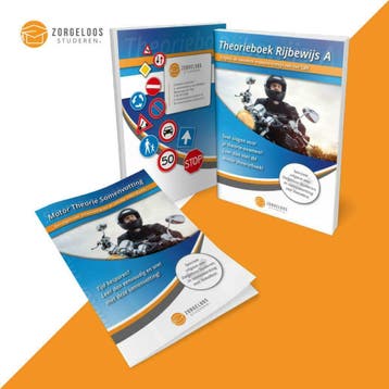 Motor Theorieboek 2023 - Rijbewijs A met Samenvatting, Verzenden, Nieuw, Overige niveaus, Zorgeloos Studeren