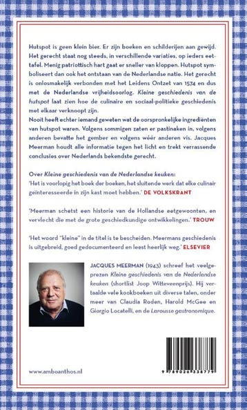 Kleine geschiedenis van de hutspot 9789026338779, Verzenden, Zo goed als nieuw, Jacques Meerman