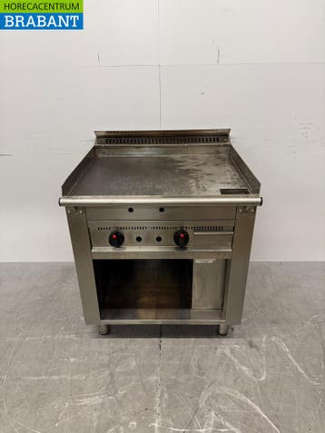 RVS Casta Teppanyaki grill bakplaat grillplaat 80 cm GAS, Zakelijke goederen, Horeca | Keukenapparatuur, Ophalen of Verzenden