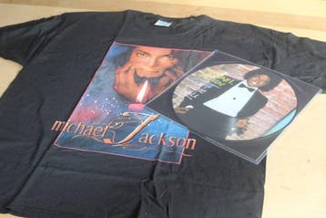 Michael Jackson - Off The Wall + Tour T-shirt - LP album (op, Nieuw in verpakking