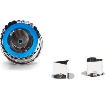 Patisse Uitsteker Linzer (Rond/Driehoek/Hart) RVS 5cm Set/3, Verzenden, Nieuw