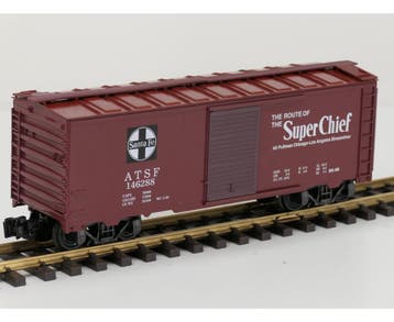 Aristo Craft 46022 ATSF Box Car The route of the Super Ch..., Ophalen of Verzenden, Gebruikt, Overige typen, Analoog