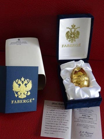 Figuur - House of Faberge - Imperial Egg - Surprise Egg -, Nieuw