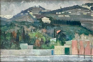 Aldo Augusto Baccinetti (1903-1990) - La Neve sopra le