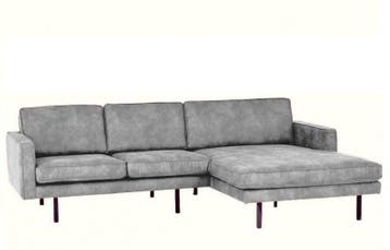Loungebank Julianadorp - loungebanken - Zilver, Nieuw, Leer