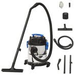 Stofzuiger RVS 20L | Tweedekansje | OP=OP, Witgoed en Apparatuur, Stofzuigers, Nieuw, Ophalen of Verzenden, Waterstofzuiger, Reservoir