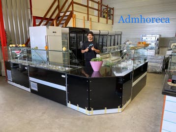 Uitgiftebalie | Saladette | Gebaksvitrine | Service Line, Ophalen of Verzenden, Nieuw in verpakking, Barinrichting