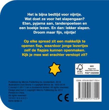 Naar bed met Nijntje 9789056477554 Dick Bruna, Verzenden, Gelezen, Dick Bruna