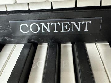 Content Cambiare 312, Muziek en Instrumenten, Orgels, Zo goed als nieuw, 3 klavieren, Orgel