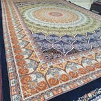 Deluxe Zijden Isfahan-verzamelaarstapijt - (A++) Kwaliteit -, Nieuw