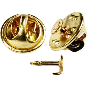 Button stud, d 11,5 mm, verguld, 25 stuk/ 1 doos, Hobby en Vrije tijd, Nieuw
