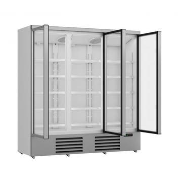 Koelkast 3 Glasdeuren 1530L JDE-1530R, Zakelijke goederen, Horeca | Keukenapparatuur, Nieuw in verpakking, Koelen en Vriezen