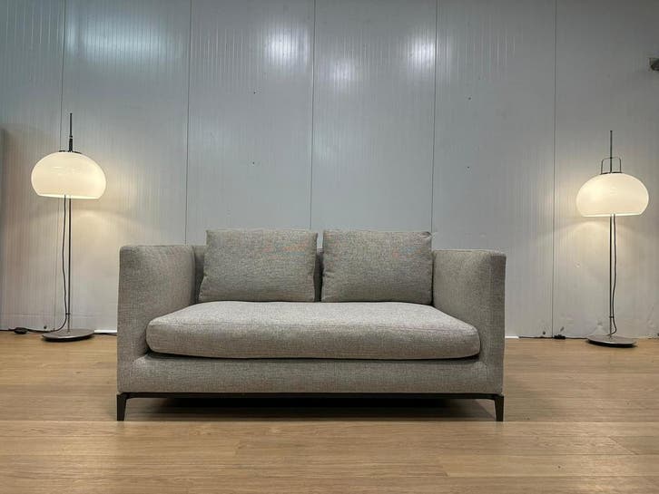 NIEUW Minotti Andersen 2-Zits Bank + GARANTIE NP €11500, Huis en Inrichting, Banken | Bankstellen, 150 tot 200 cm, 100 tot 125 cm