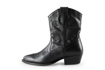 Poelman Cowboy laarzen in maat 36 Zwart, Poelman, Verzenden, Zwart, Zo goed als nieuw