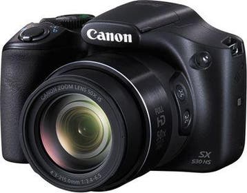 Canon PowerShot SX530 HS Digitale Compact Camera - Zwart, Verzenden, Zo goed als nieuw