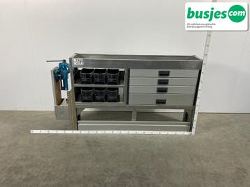 Aluca bedrijfswageninrichting 1500x320x650mm (3199), Ophalen of Verzenden