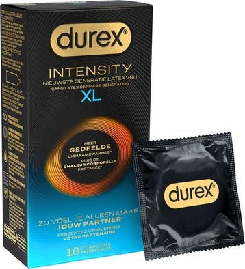 Durex Intensity Condooms 10st XL -, Verzenden, Nieuw