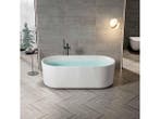 Veiling - Vrijstaand Bad 170x78x58 cm – Geribbeld Design -, Nieuw