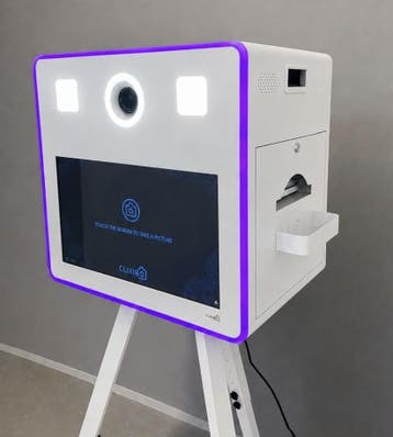 All-in-One Pro Photobooth Wit | Te koop 1 jaar garantie, Nieuw