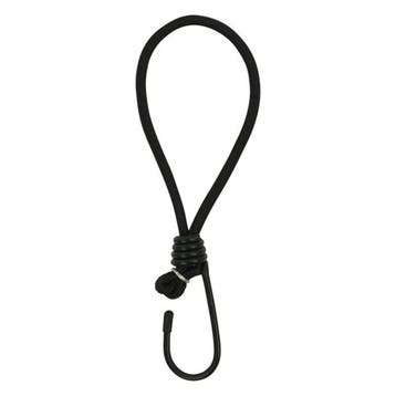 ProPlus Elastische tentspanner met haak - 20 cm - zwart -..., Caravans en Kamperen, Ophalen of Verzenden, Nieuw