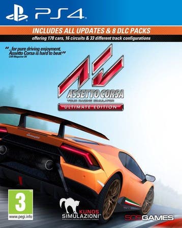 Assetto Corsa Ultimate Edition (Nieuw) (PS4 Games), Ophalen of Verzenden, Nieuw