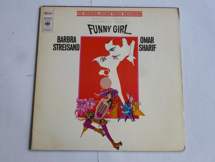 Barbra Streisand / Omar Sharif - Funny Girl (LP)S70044, Cd's en Dvd's, Vinyl | Filmmuziek en Soundtracks, Zo goed als nieuw, Ophalen of Verzenden