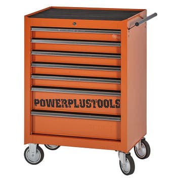 Gereedschapswagen oranje 7 laden leeg met quick lock, Ophalen of Verzenden, Nieuw