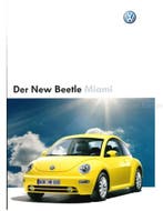 2004 VOLKSWAGEN NEW BEETLE SPORT MIAMI BROCHURE DUITS, Nieuw, Volkswagen, Author