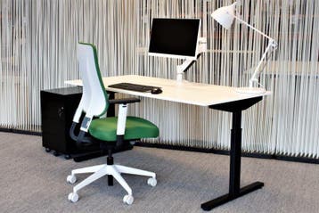 Bureau TUBE zwart-wit 120x80, Ophalen of Verzenden, Nieuw in verpakking