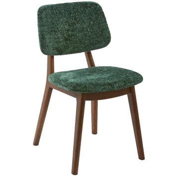 Polspotten Happy Days Eetkamerstoel Groen - Ongebruikt, Huis en Inrichting, Stoelen, Ophalen of Verzenden, Zo goed als nieuw, Bruin