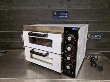 Pizzaoven | Maxima | 2-niveaus | Ø40 cm | 230V | horeca, Nieuw in verpakking, Ovens, Magnetrons en Steamers
